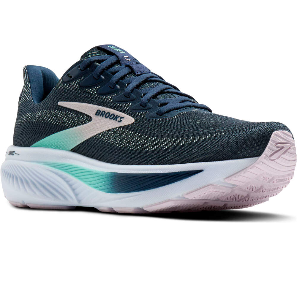 Brooks zapatilla running mujer Ghost 17 lateral interior