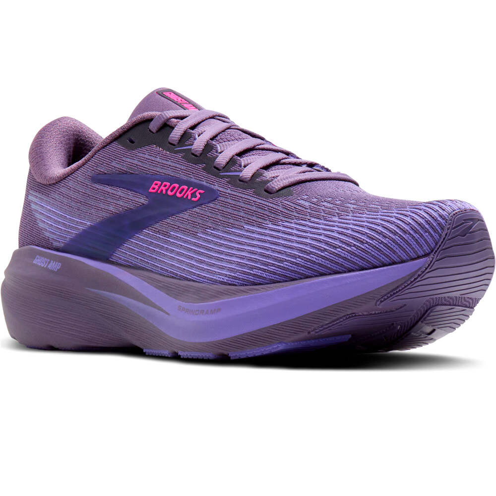 Brooks zapatilla running mujer Ghost Amp lateral interior