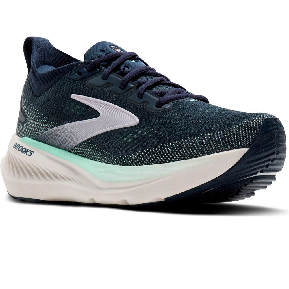 Brooks zapatilla running mujer Glycerin 23 lateral interior