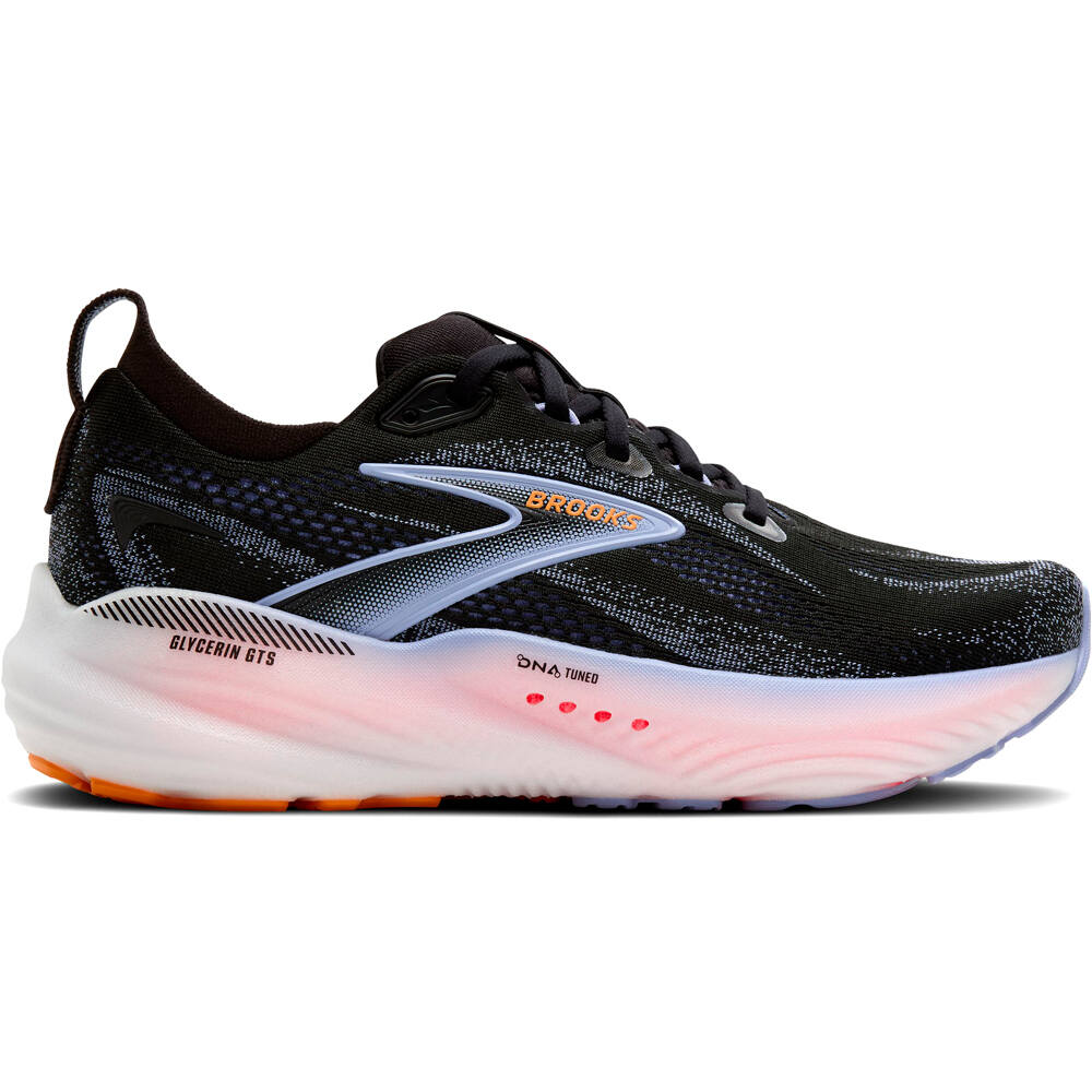 Brooks zapatilla running mujer Glycerin GTS 22 lateral exterior
