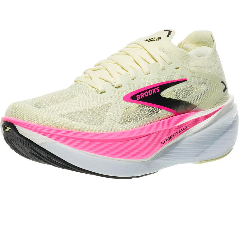 Brooks zapatilla running mujer Hyperion Max 3 lateral interior