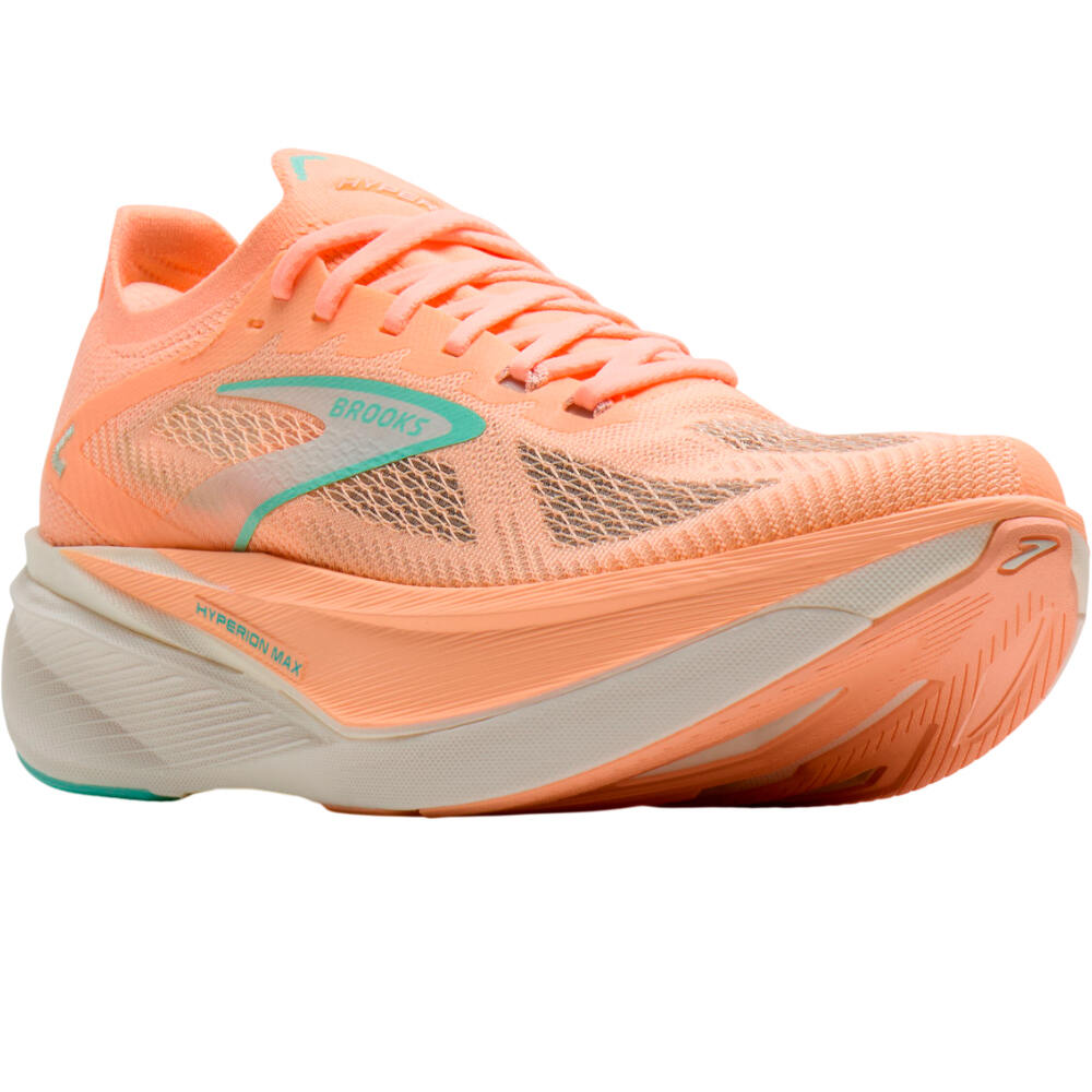 Brooks zapatilla running mujer Hyperion Max 3 lateral interior