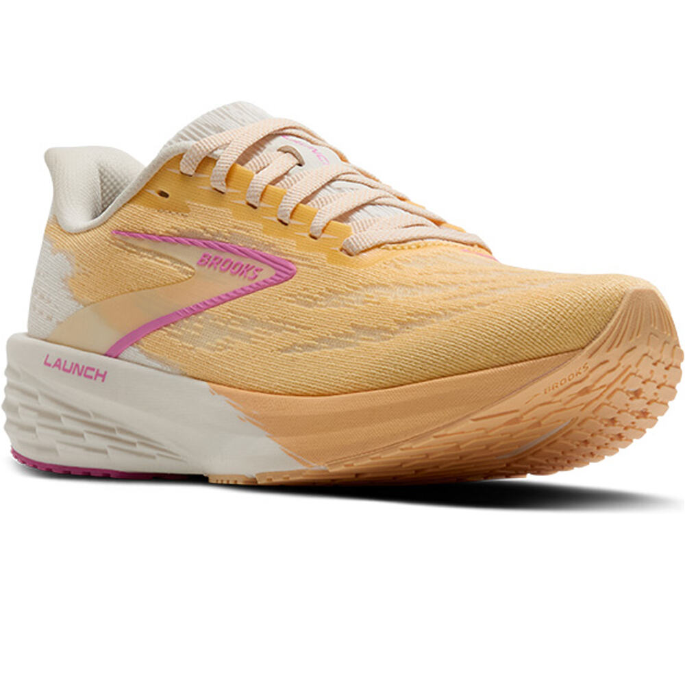 Brooks zapatilla running mujer Launch 11 lateral interior