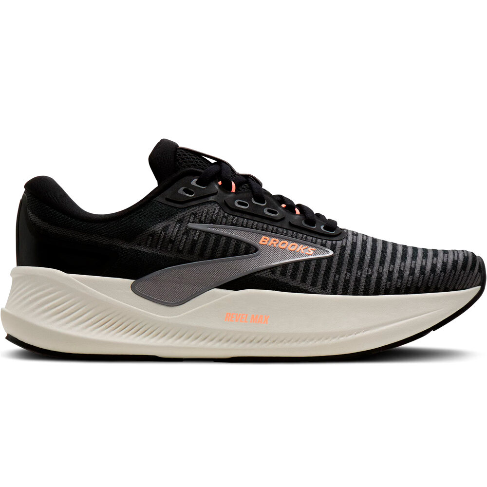 Brooks zapatilla running mujer Revel Max lateral exterior