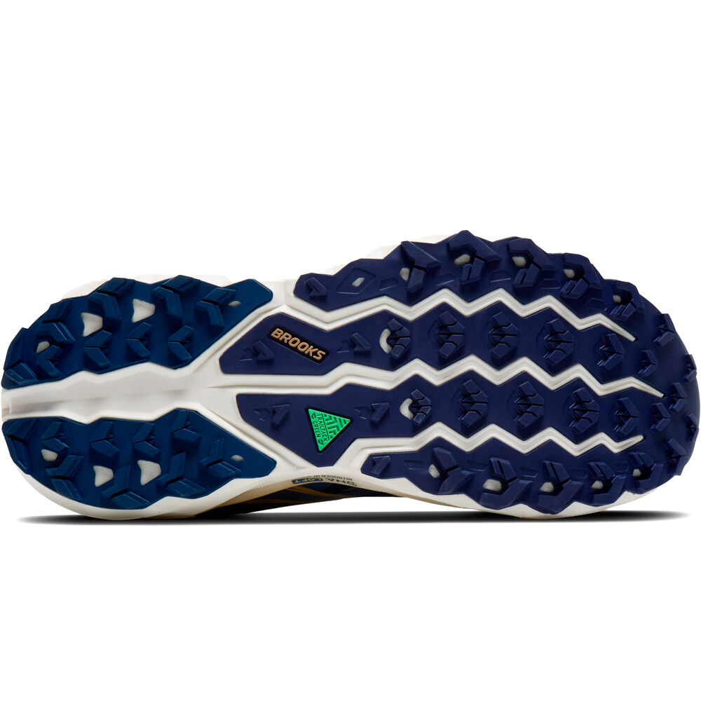 Brooks zapatillas trail hombre Cascadia 19 vista superior