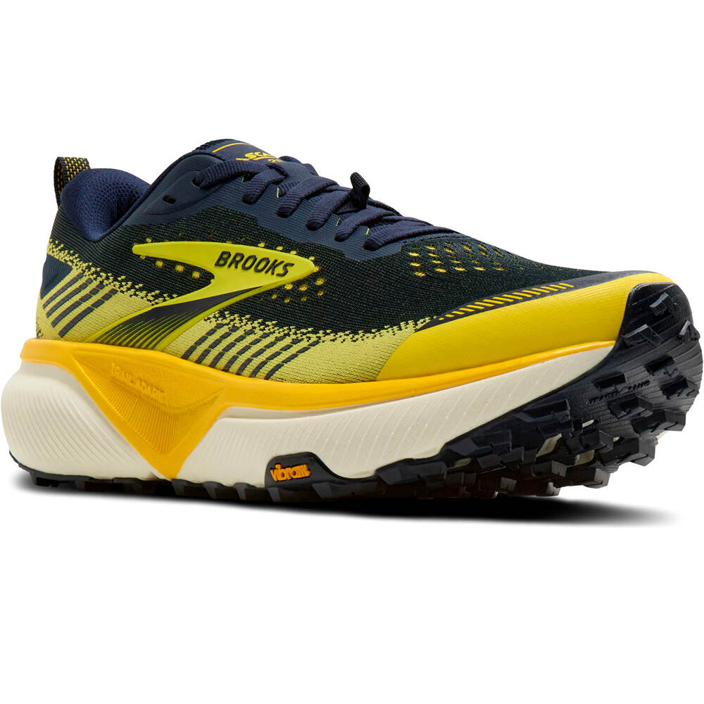 Brooks zapatillas trail hombre Cascadia 20 lateral interior
