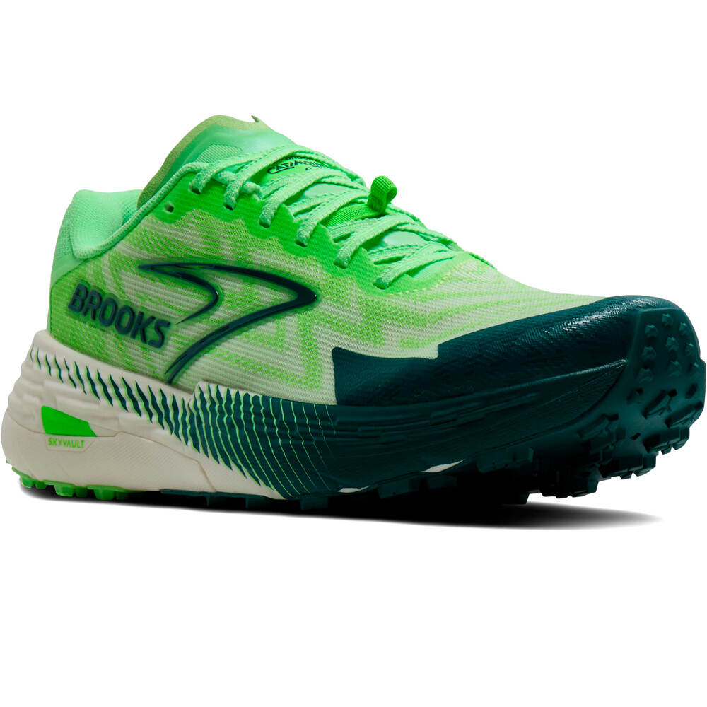 Brooks zapatillas trail hombre Catamount 4 lateral interior