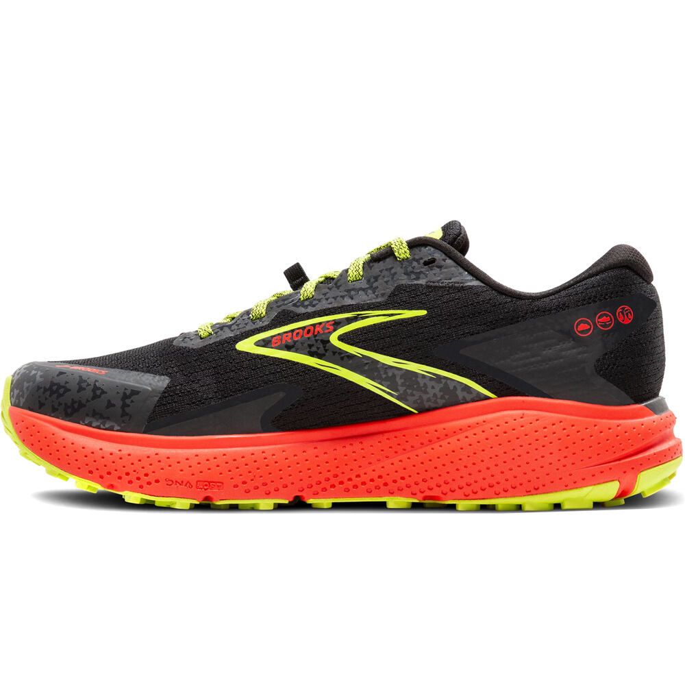 Brooks zapatillas trail hombre Divide 5 puntera