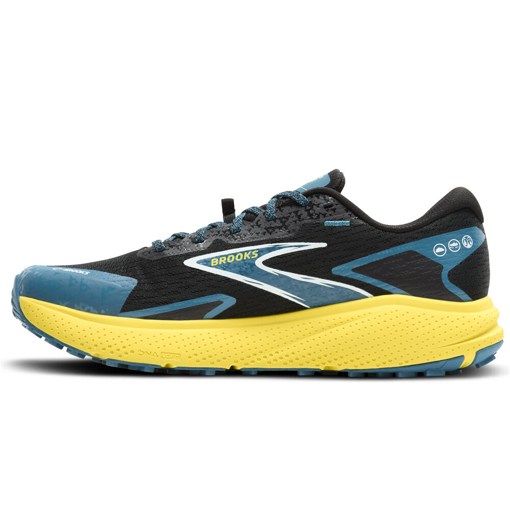 Brooks zapatillas trail hombre Divide 5 vista trasera