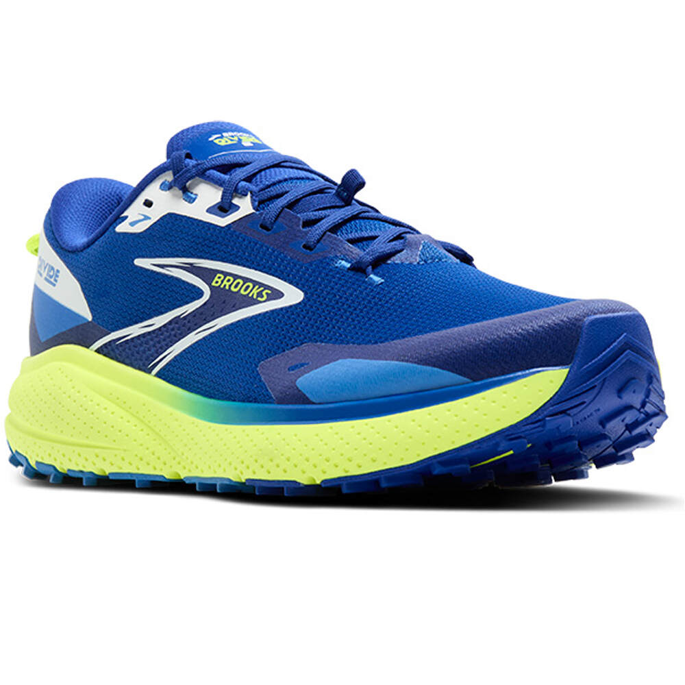 Brooks zapatillas trail hombre Divide 6 lateral interior