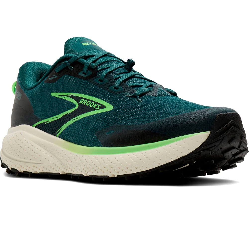 Brooks zapatillas trail hombre Divide 6 lateral interior