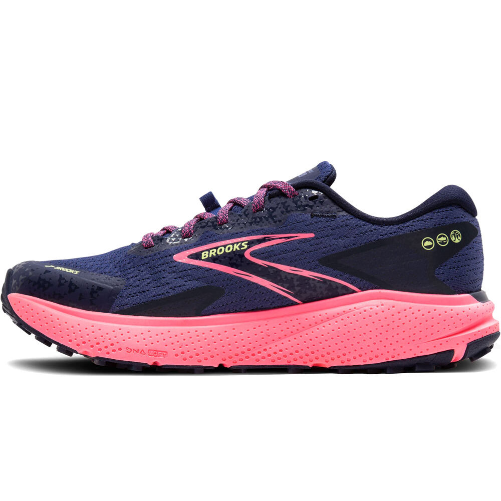 Brooks zapatillas trail mujer Divide 5 puntera