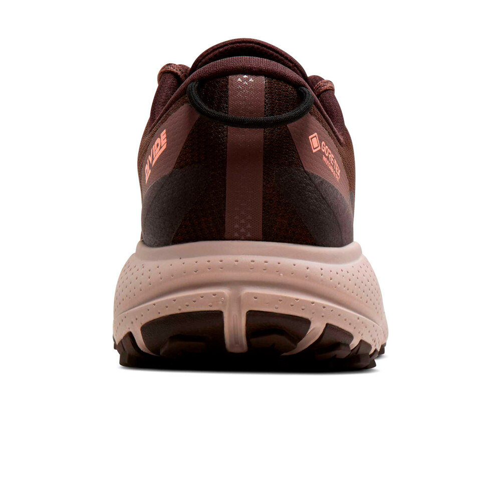 Brooks zapatillas trail mujer Divide 6 GTX vista trasera