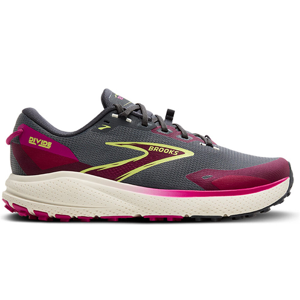 Brooks zapatillas trail mujer Divide 6 lateral exterior