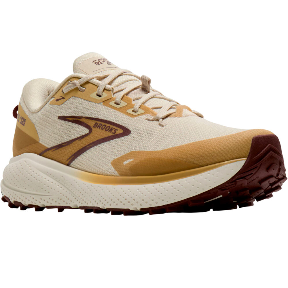 Brooks zapatillas trail mujer Divide 6 lateral interior