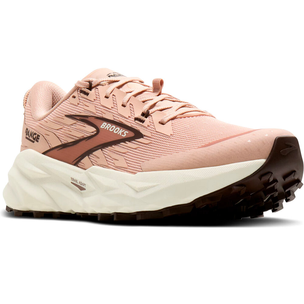 Brooks zapatillas trail mujer W RANGE lateral interior