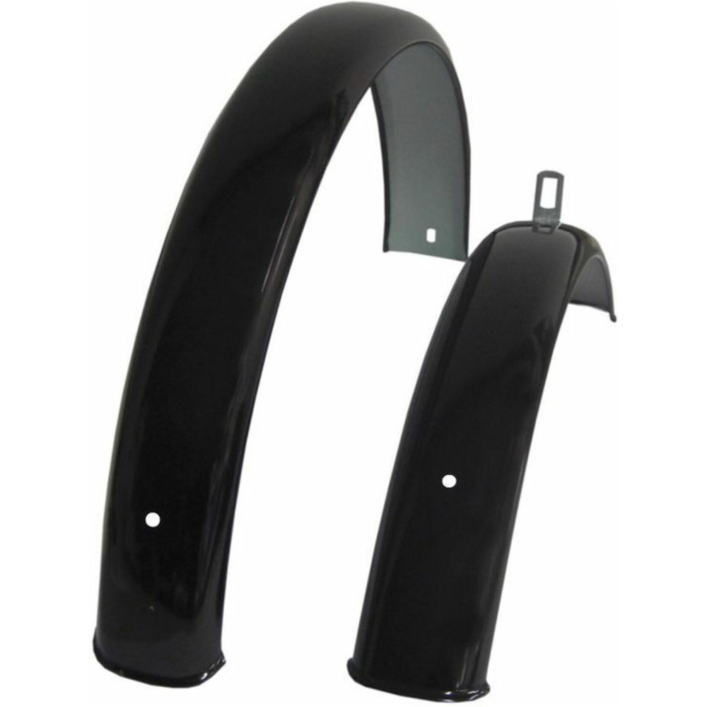 Buchel guardabarros bicicleta JUEGO GUARDABAR BUCHEL 28x1.1/4 45mmINOX vista frontal