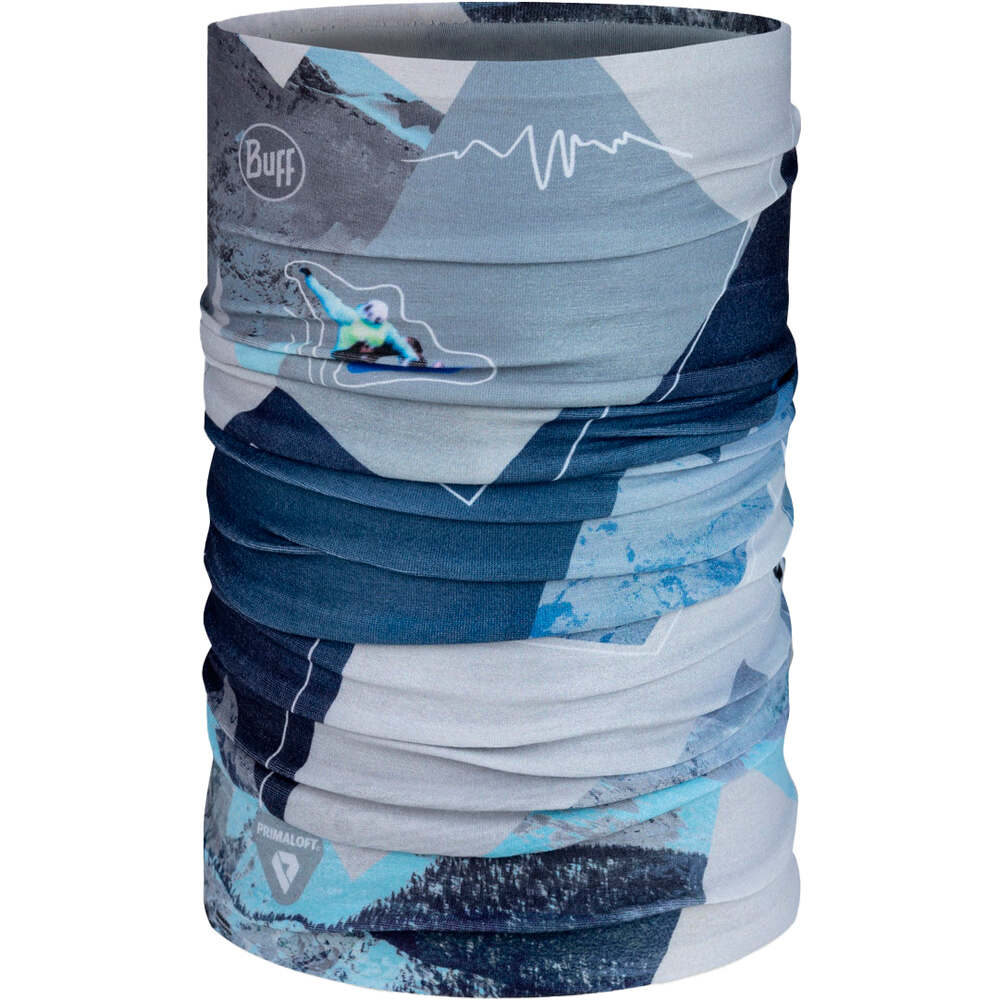 Buff tubular SYNTH BLUE vista frontal