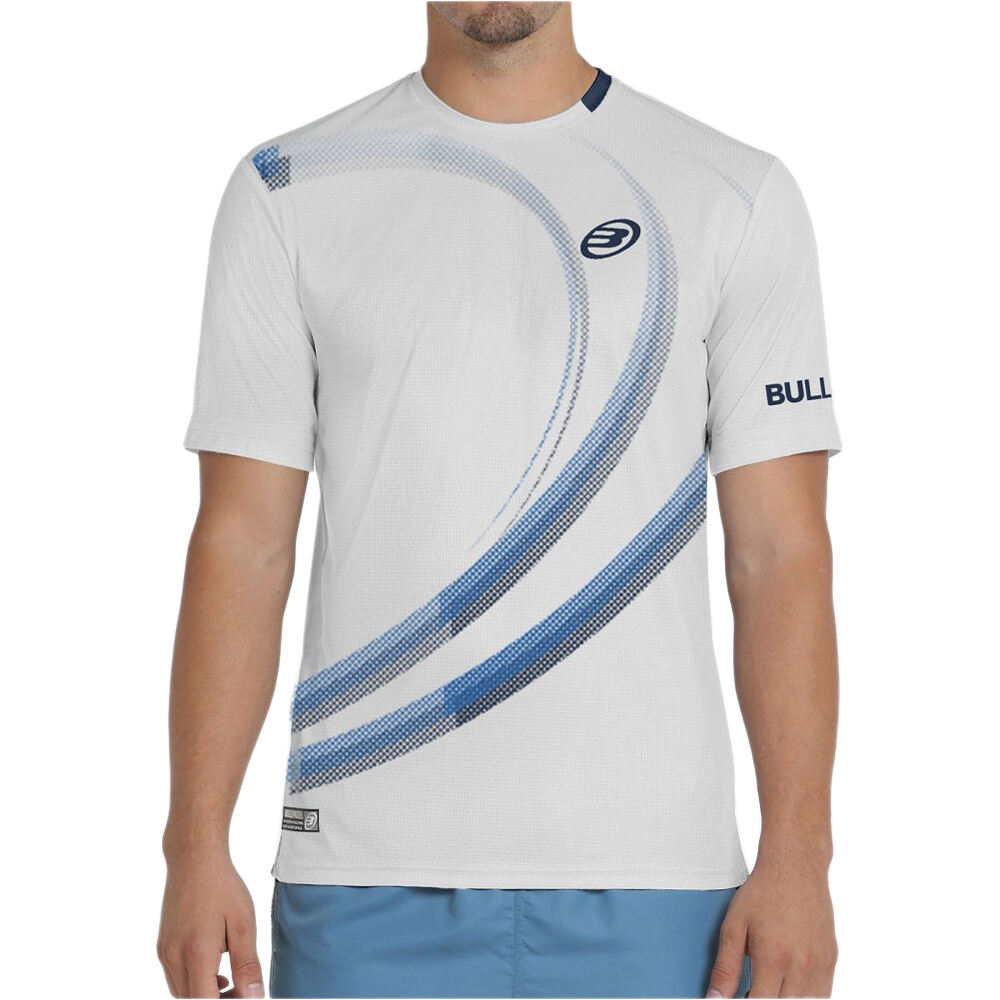 Bullpadel camiseta tenis manga corta hombre BEQUE vista frontal