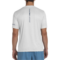 Bullpadel camiseta tenis manga corta hombre BEQUE vista trasera