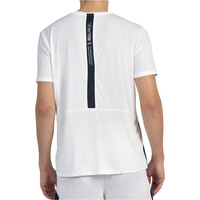 Bullpadel camiseta tenis manga corta hombre BILAO vista trasera