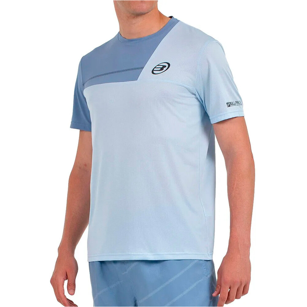 Bullpadel camiseta tenis manga corta hombre CAMISETA BULL CACIN vista detalle