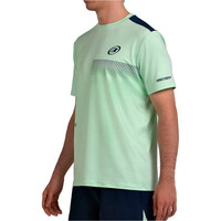 Bullpadel camiseta tenis manga corta hombre CAMISETA BULL MOTRIL vista frontal