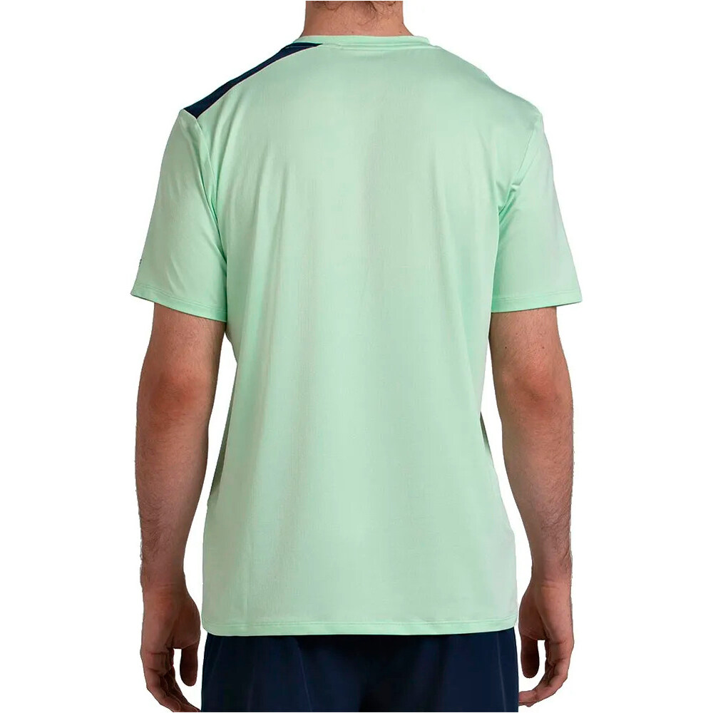 Bullpadel camiseta tenis manga corta hombre CAMISETA BULL MOTRIL vista trasera