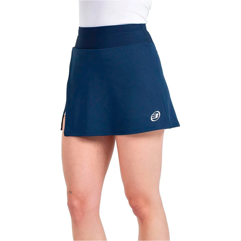 Bullpadel falda tenis FALDA BULL PARELE vista frontal