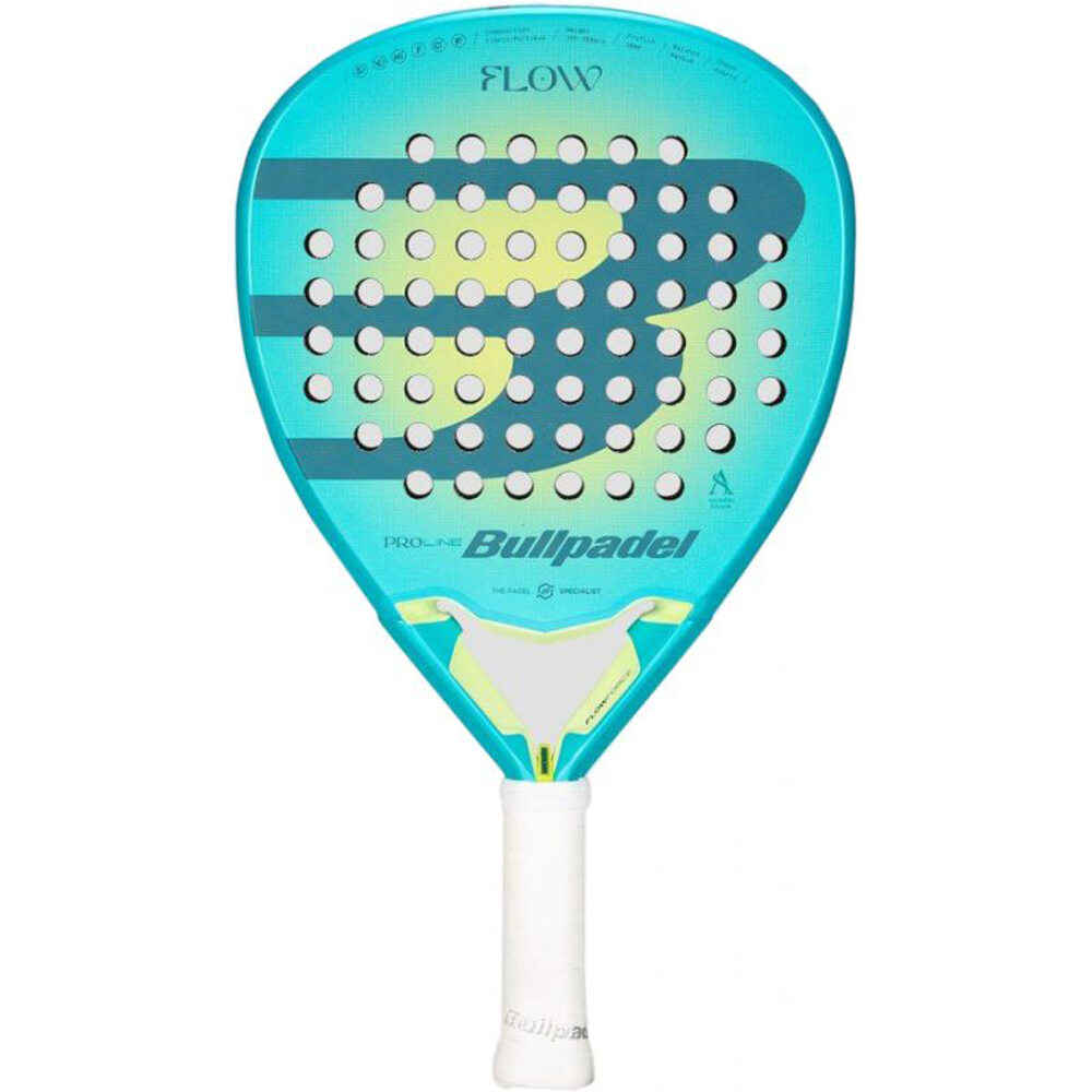 Bullpadel pala pádel adulto FLOW WOMAN 25 vista frontal