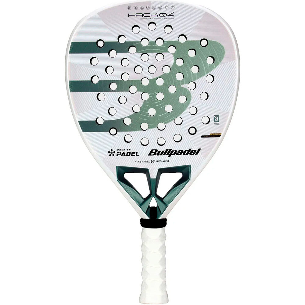 Bullpadel pala pádel adulto HACK 04 PP26 vista frontal