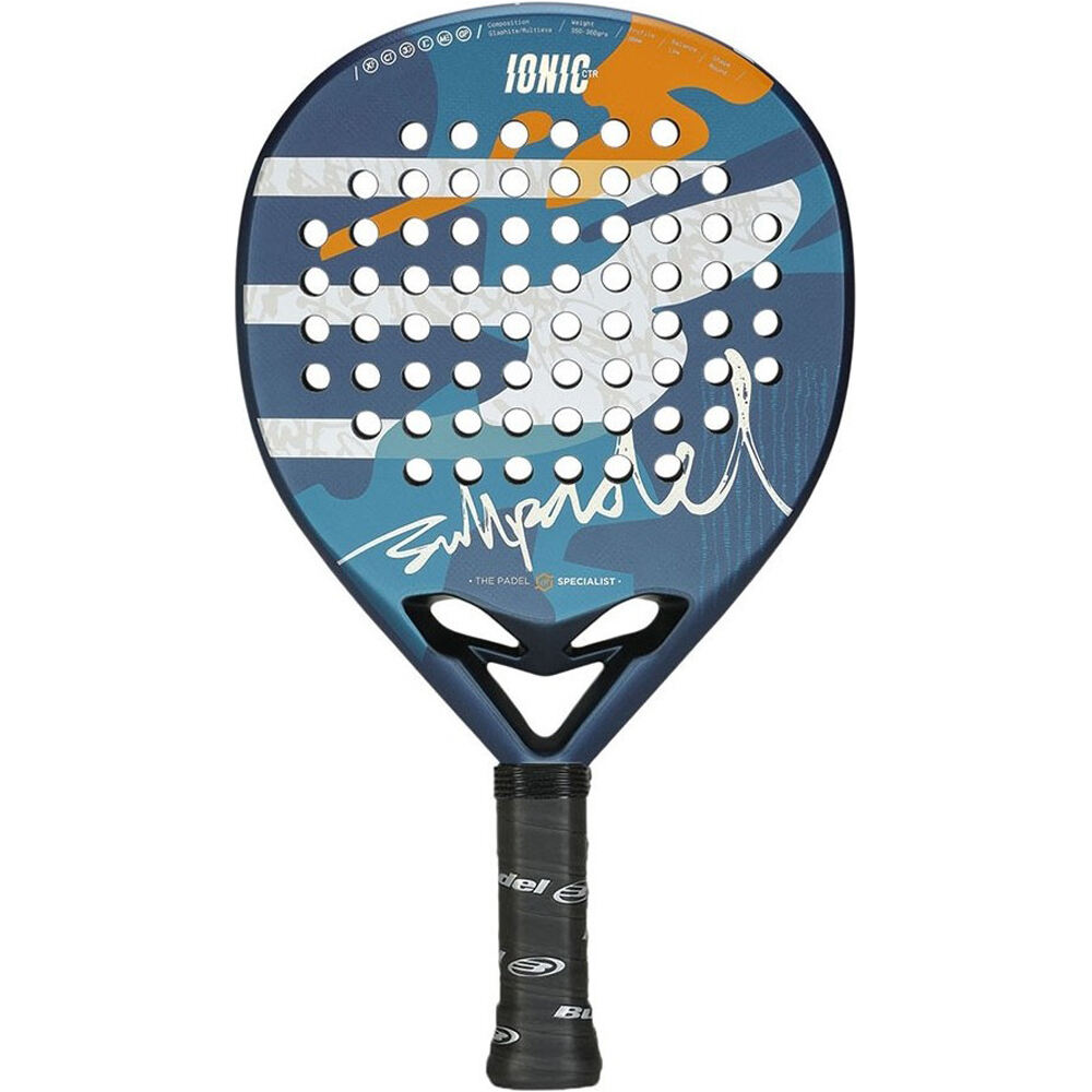 Bullpadel pala pádel adulto IONIC CONTROL 25 vista frontal