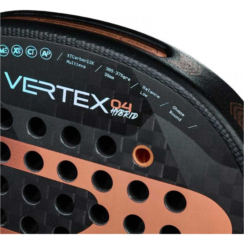 Bullpadel pala pádel adulto VERTEX 04 HYBRID 25 06