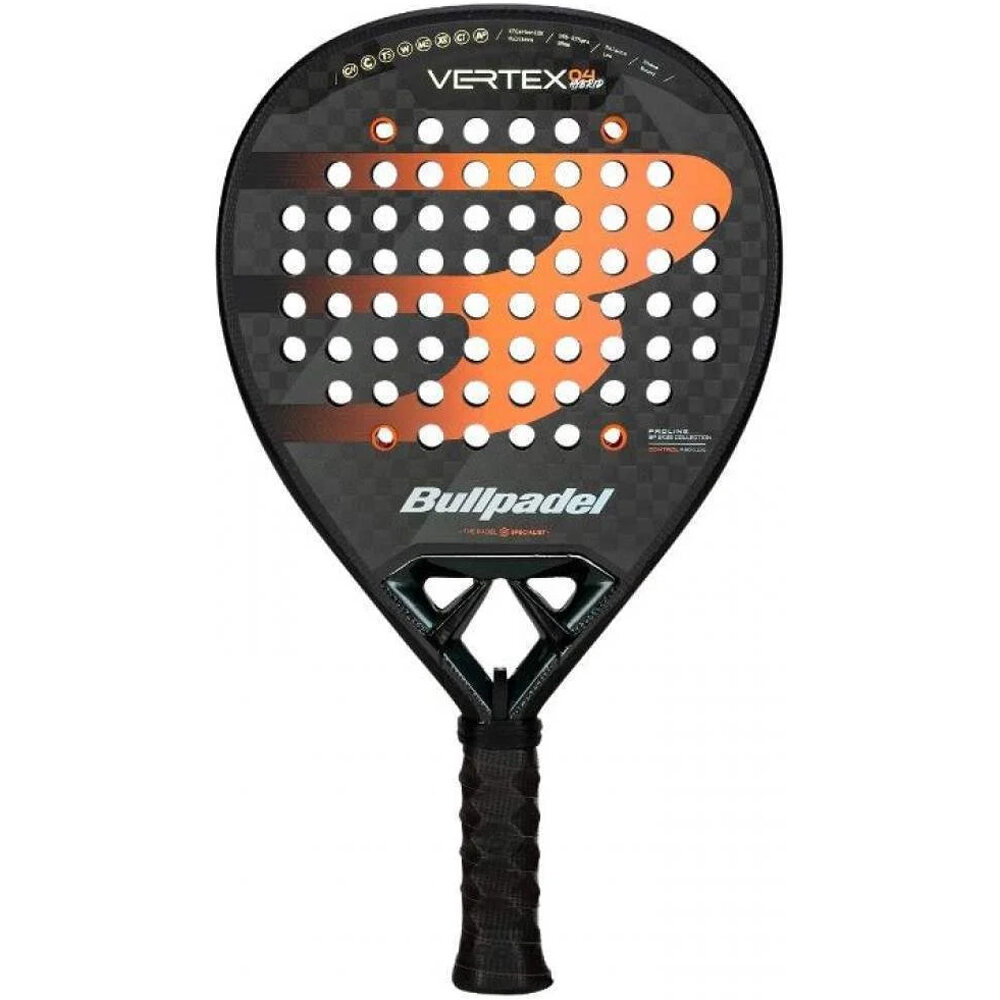Bullpadel pala pádel adulto VERTEX 04 HYBRID 25 vista frontal