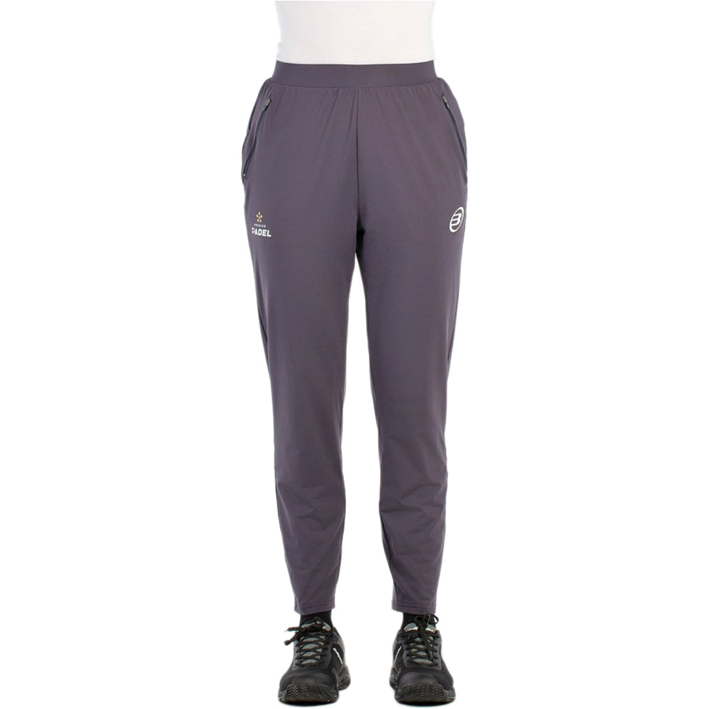 Bullpadel pantalón largo tenis mujer ADIEN vista frontal