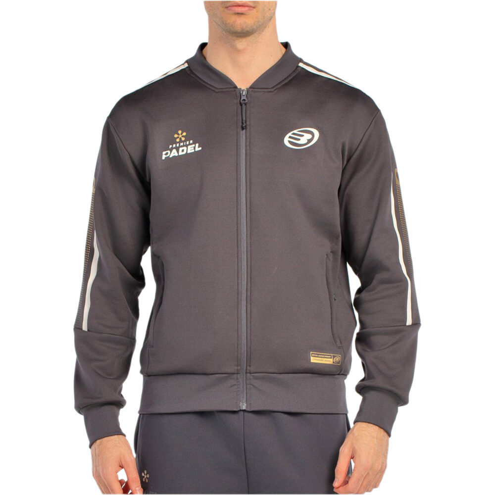 Bullpadel sudadera tenis hombre BANDO vista frontal