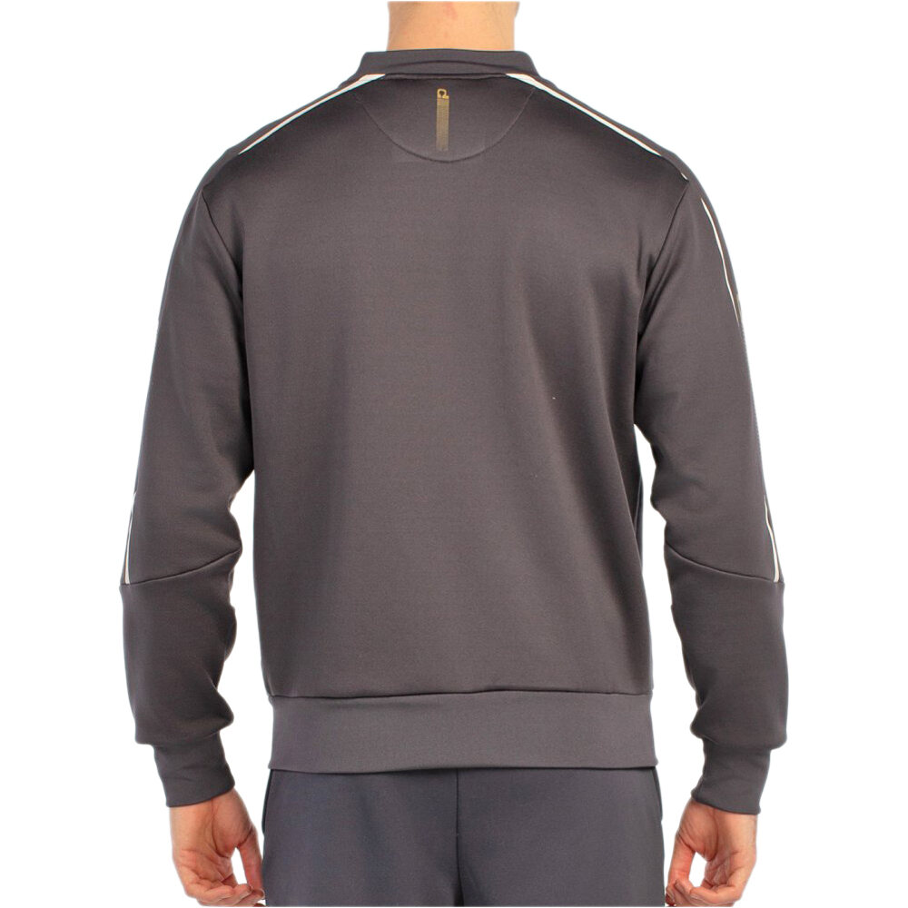 Bullpadel sudadera tenis hombre BANDO vista trasera