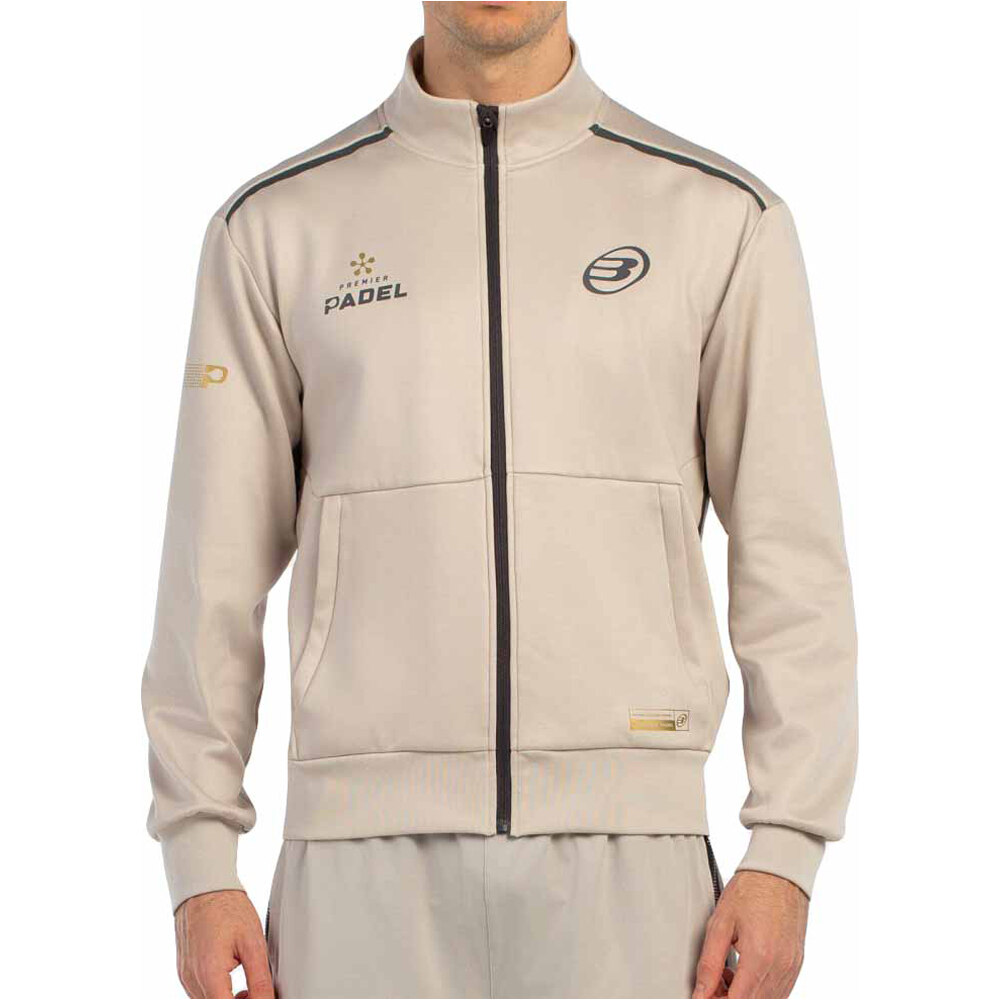 Bullpadel sudadera tenis hombre BRUME vista frontal