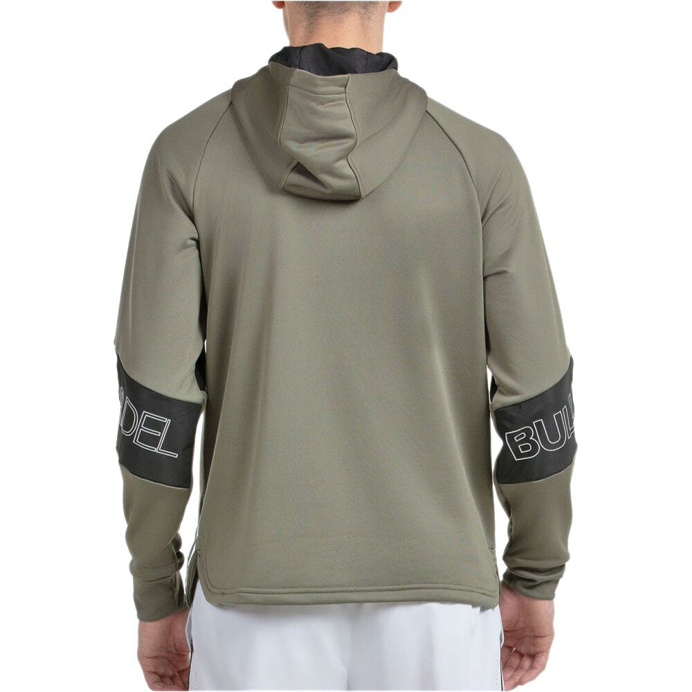 Bullpadel sudadera tenis hombre GUMALA vista trasera