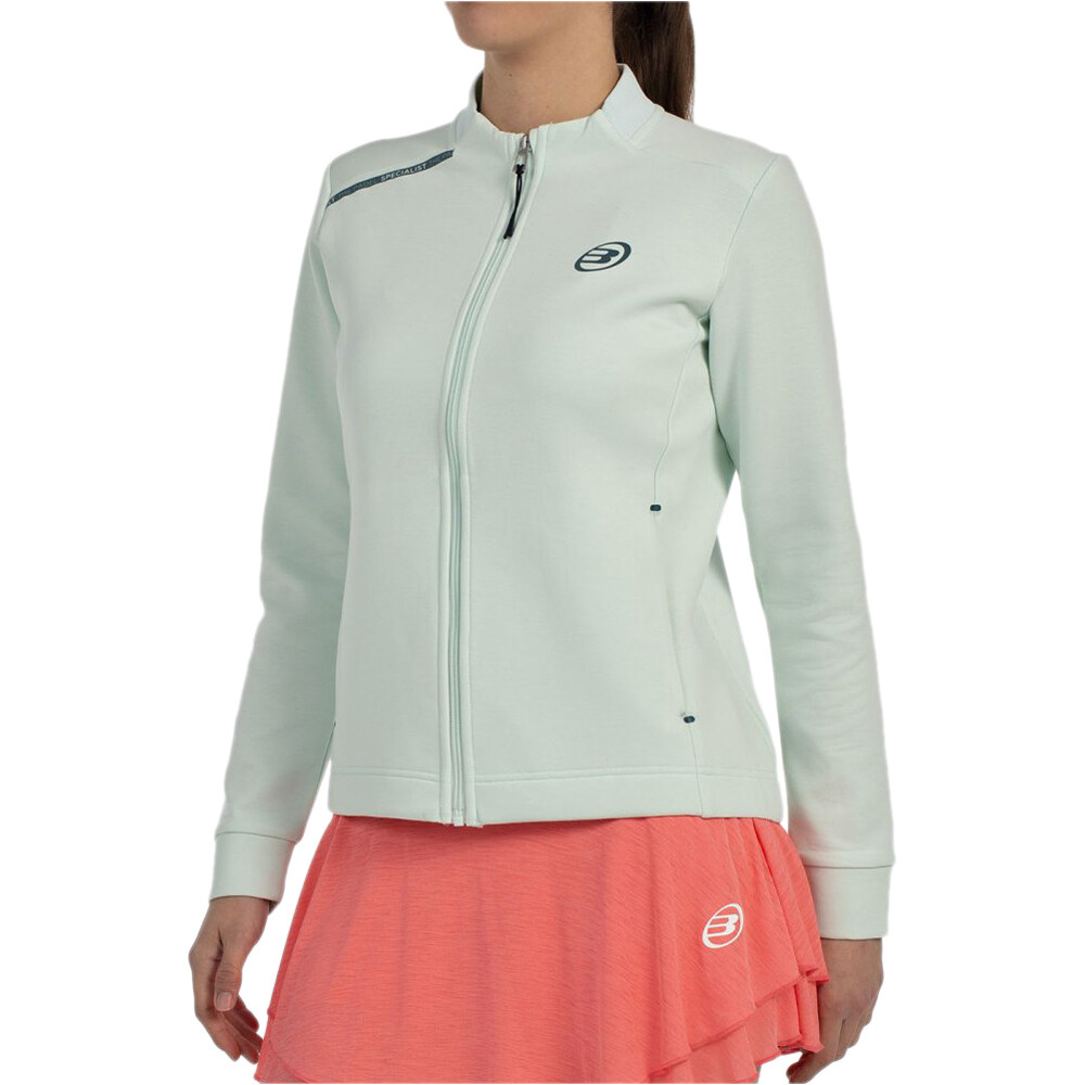 Bullpadel sudadera tenis mujer ACORE vista detalle