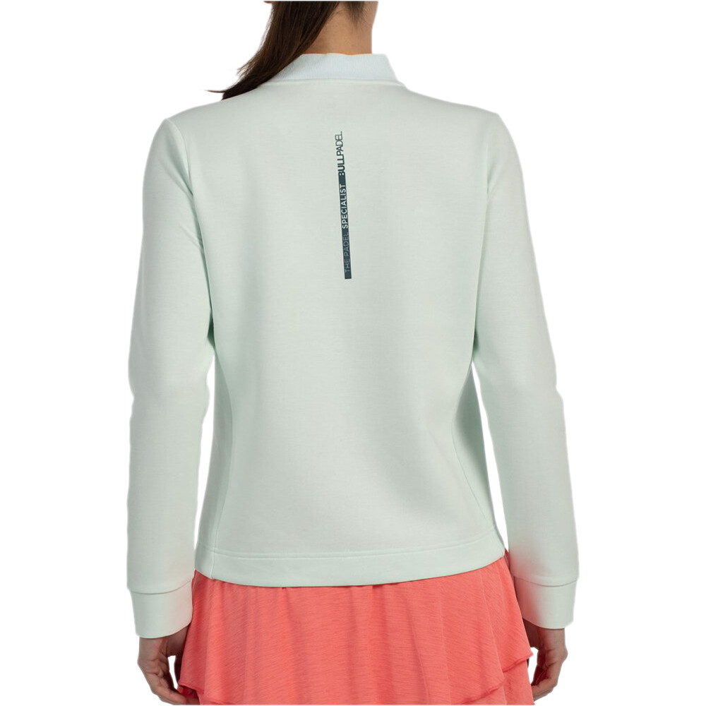 Bullpadel sudadera tenis mujer ACORE vista trasera