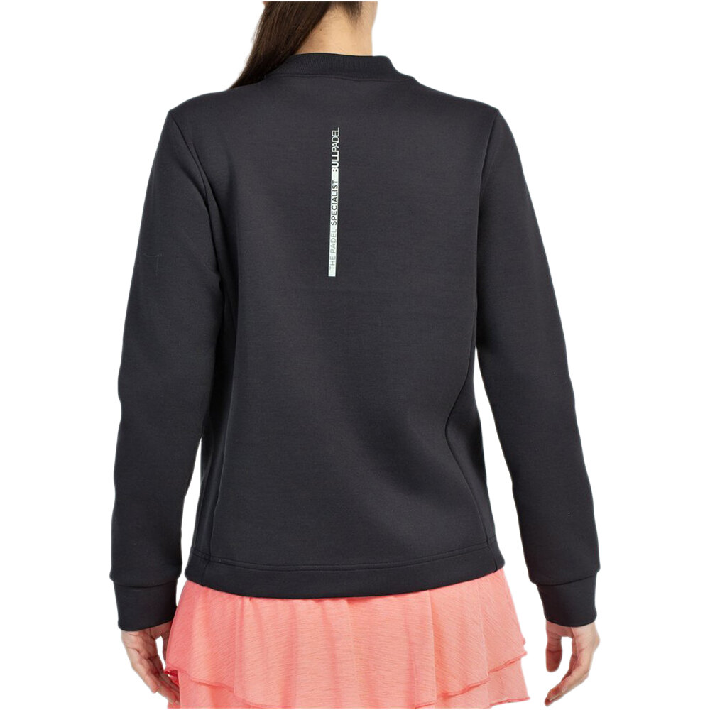 Bullpadel sudadera tenis mujer ACORE vista trasera