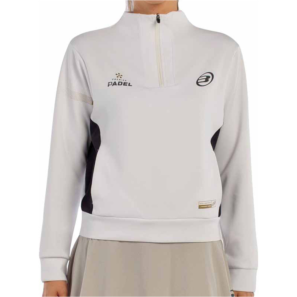 Bullpadel sudadera tenis mujer AIRAR vista frontal
