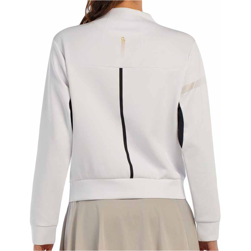 Bullpadel sudadera tenis mujer AIRAR vista trasera