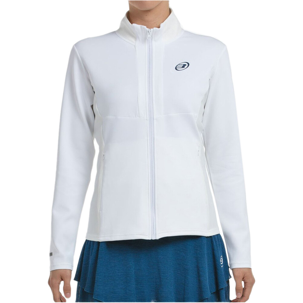 Bullpadel sudadera tenis mujer DESNA vista frontal