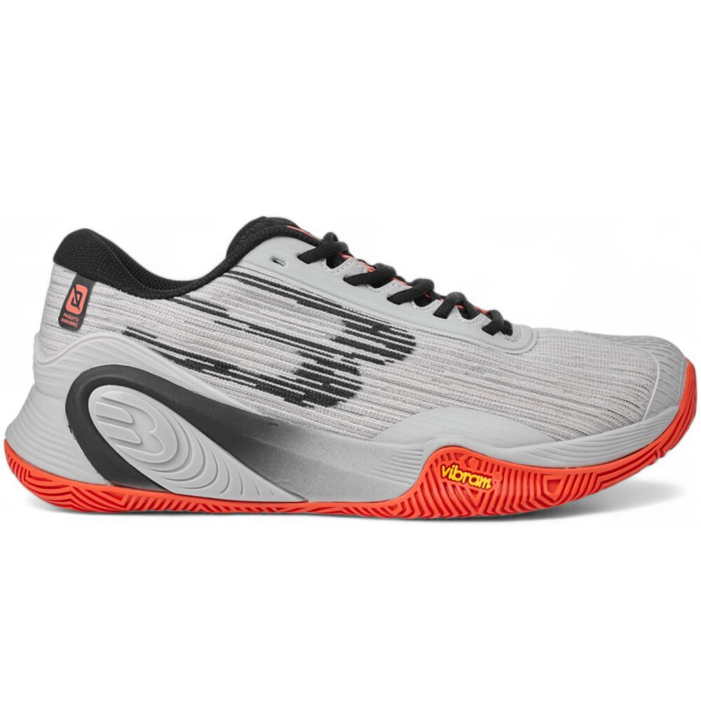 Bullpadel Zapatillas Padel Hombre HACK VIBRAM 25V lateral exterior
