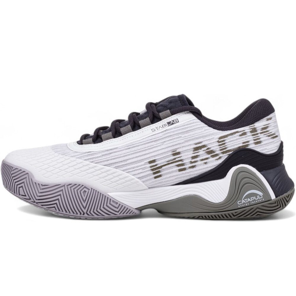 Bullpadel Zapatillas Padel Hombre HACK VIBRAM 25V vista trasera