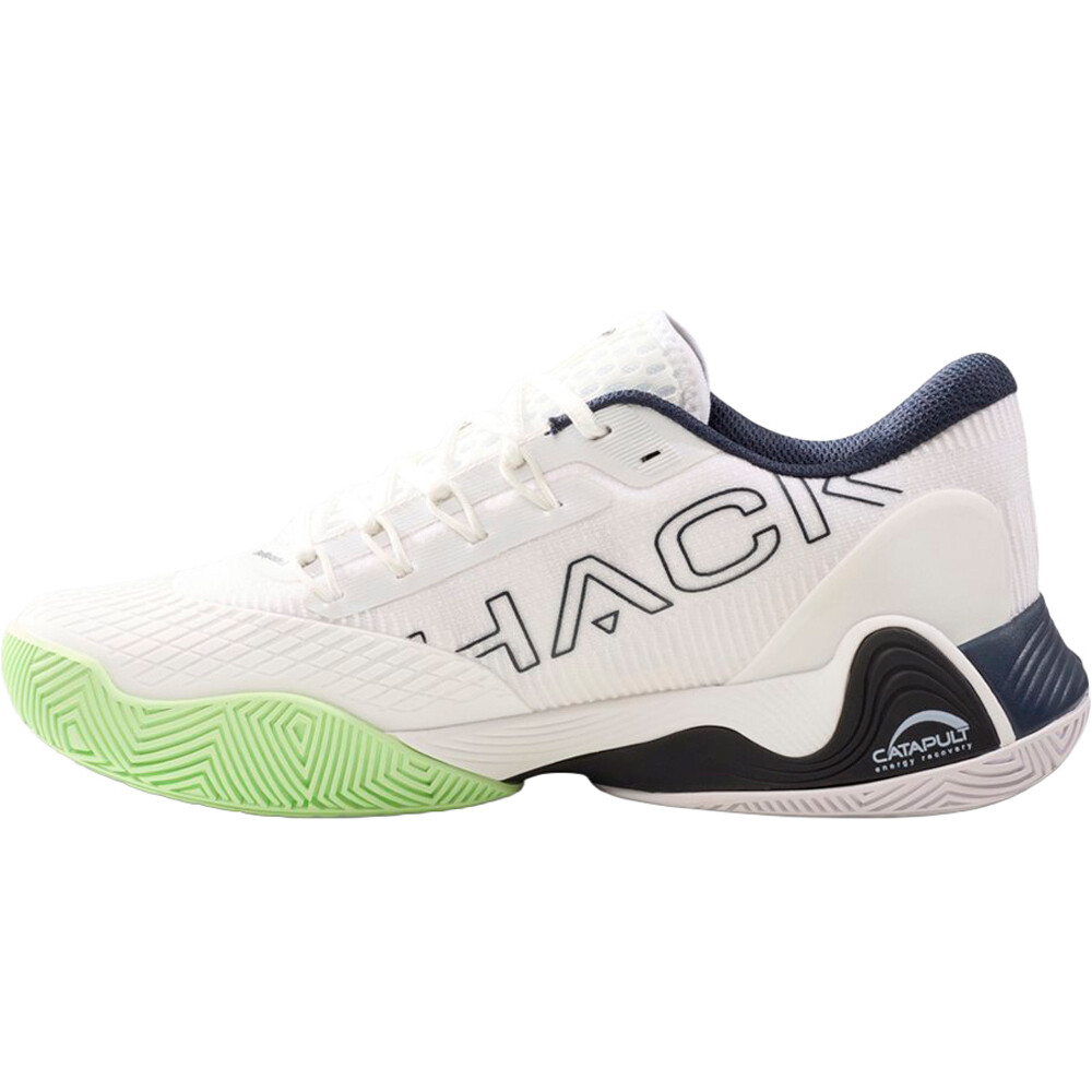 Bullpadel Zapatillas Padel Hombre HACK VIBRAM 26V vista trasera