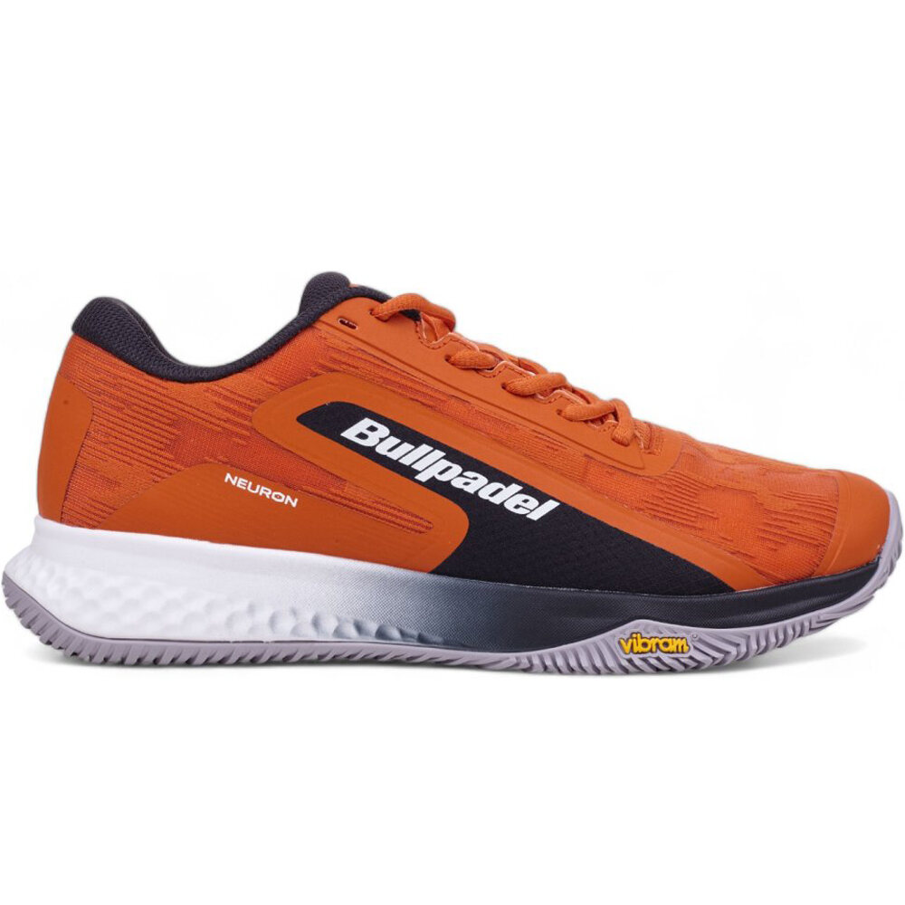 Bullpadel Zapatillas Padel Hombre NEURON VIBRAM 25V lateral exterior