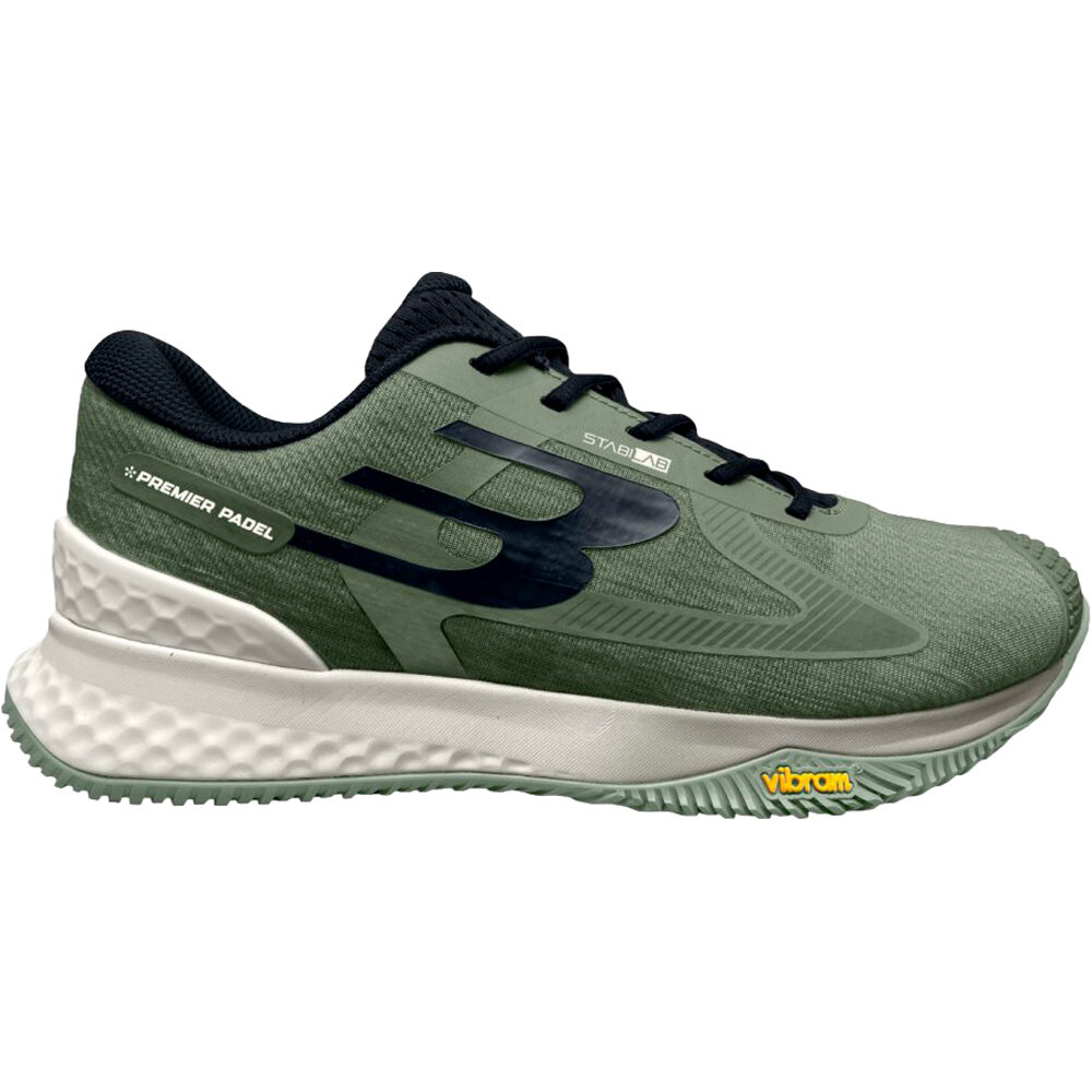 Bullpadel Zapatillas Padel Hombre PREMIER MAJOR 26V lateral exterior